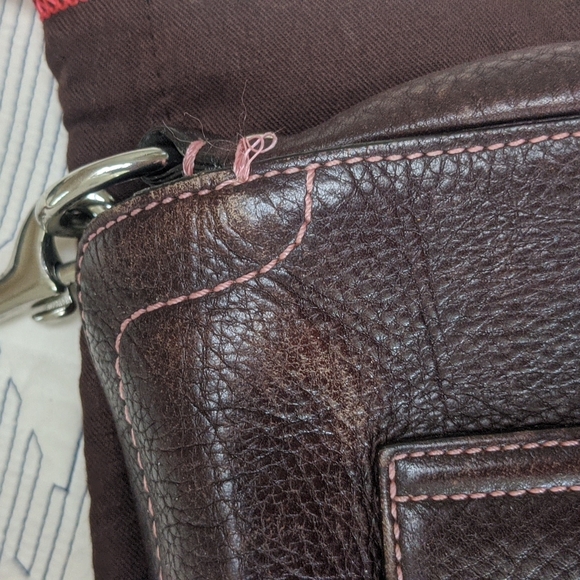 Coach Chelsea Pebbled Leather Turnlock Mini Small shoulder purse - Picture 5 of 11